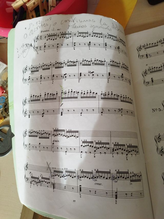 Libro Czerny Escuela de Velocidad Op. 299