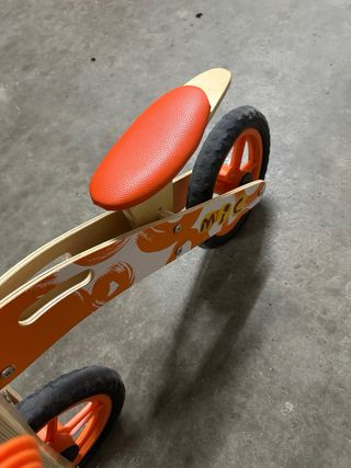 Bicicleta de madera MIC