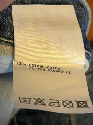 Jeans donna/ragazza vintage con fiori