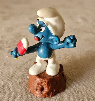 Puffo temperamatite della Pejo/Schleich