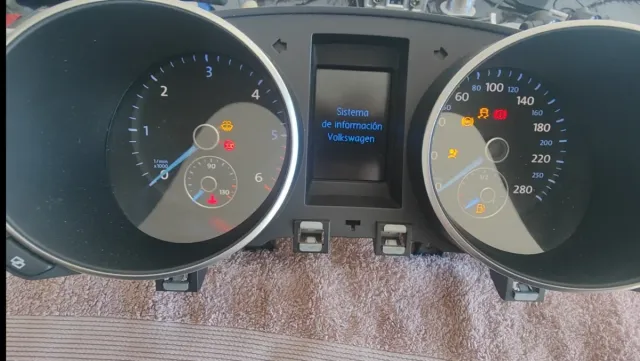 Cuadro instrumentos Golf MK6 Modificado.