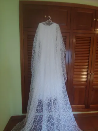 Traje de Novia Encaje Blanco