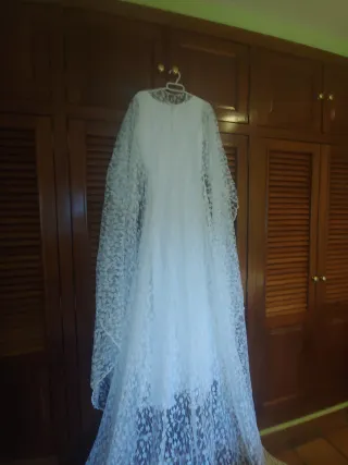 Traje de Novia Encaje Blanco