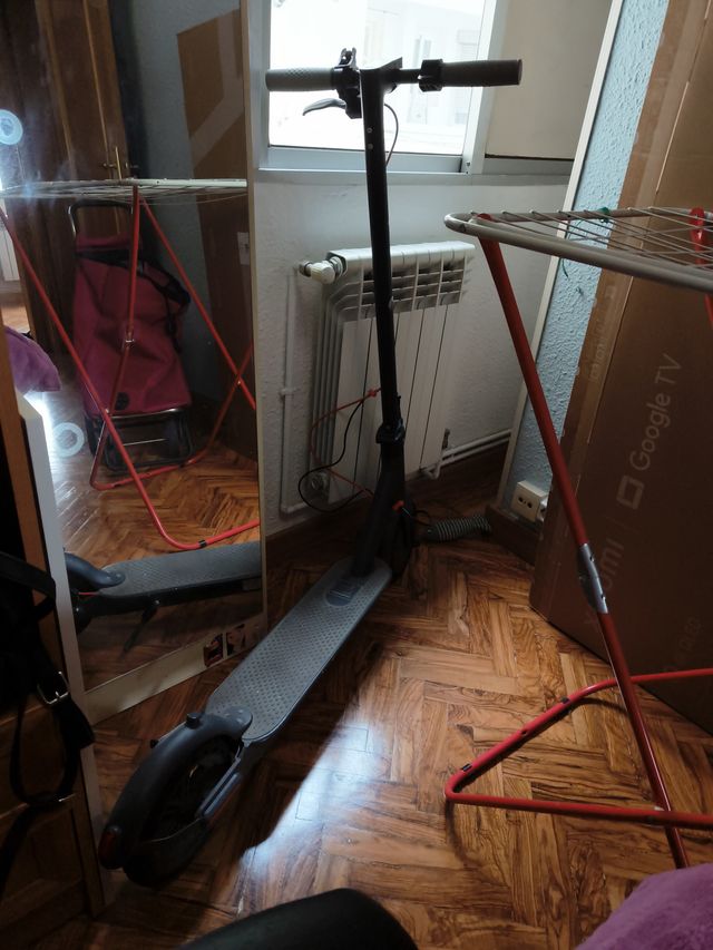 Patinete eléctrico gris