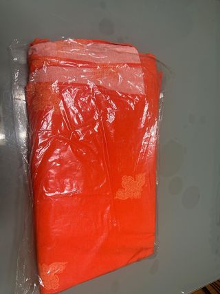 Completo Lenzuola Singolo Arancio e Giallo