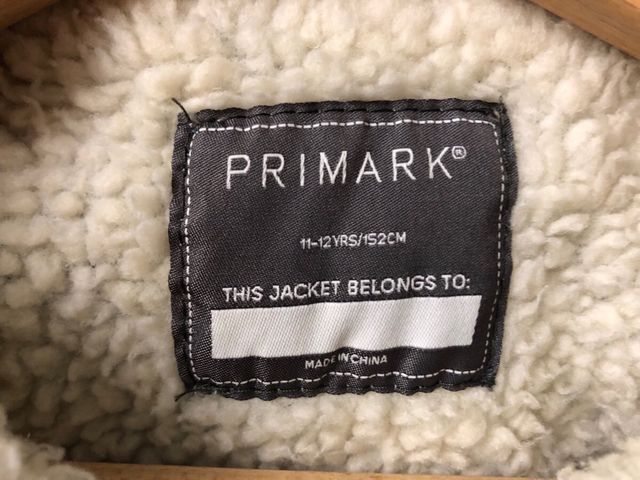 Cazadora vaquera forrada borreguillo