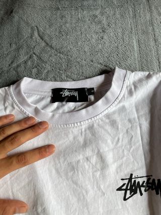 Camiseta Stussy Blanca Talla S
