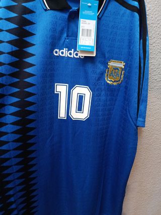 Camiseta Argentina Mundial 94 Adidas Talla 10