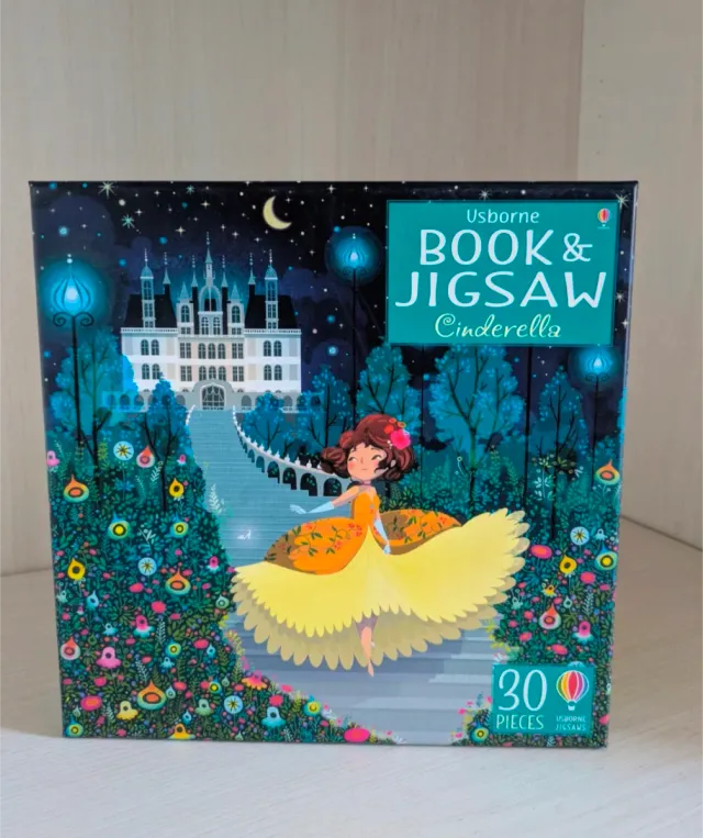 An Usborne Jigsaw with a Picture Book Cinderella