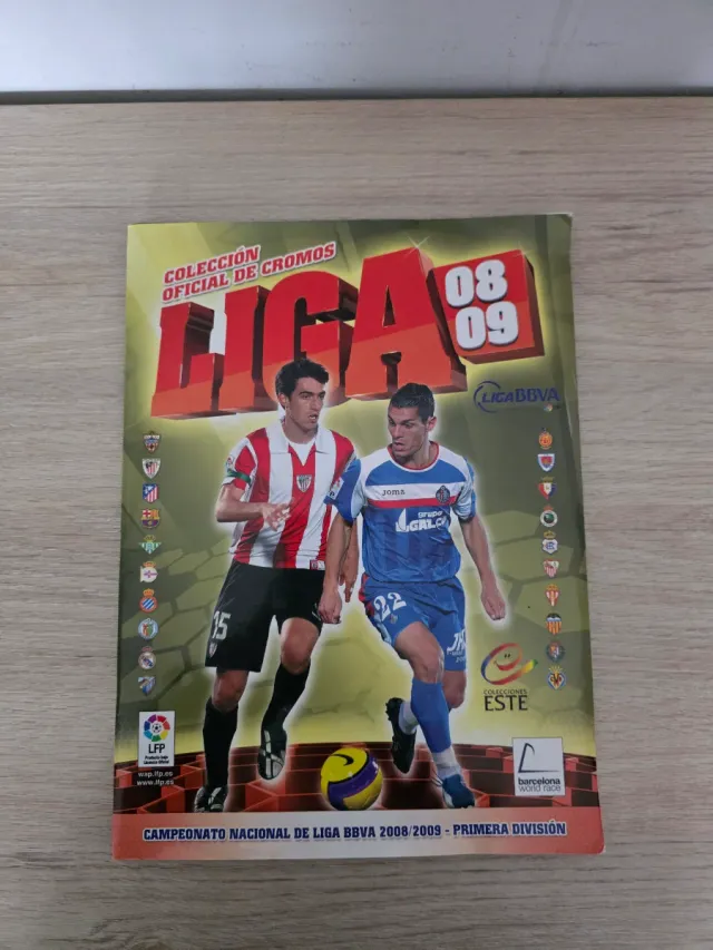 Álbum Cromos Liga BBVA 2008-2009