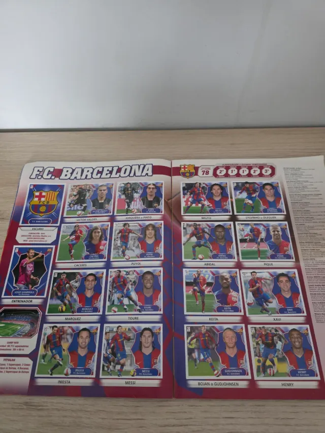 Álbum Cromos Liga BBVA 2008-2009