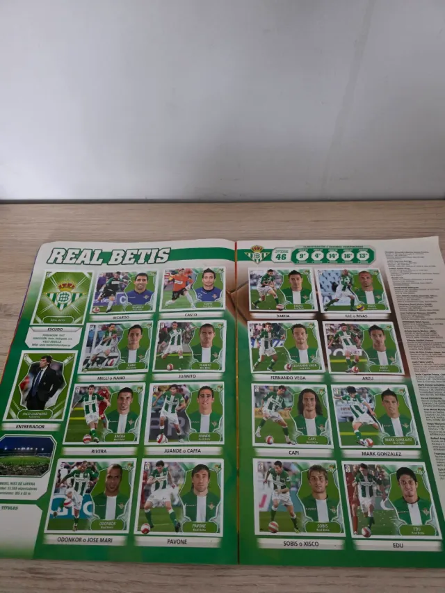 Álbum Cromos Liga BBVA 2008-2009
