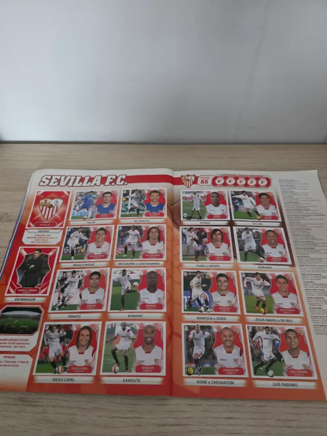 Álbum Cromos Liga BBVA 2008-2009