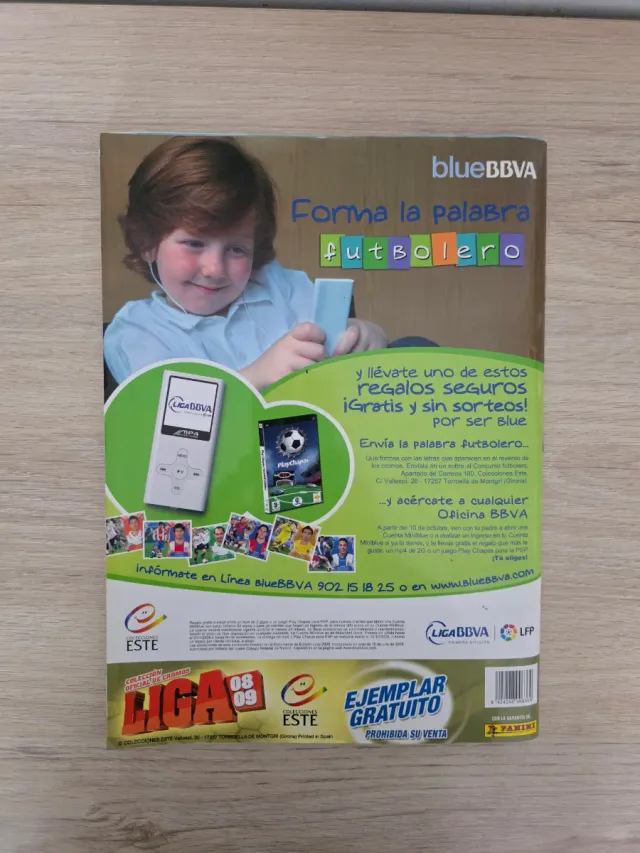 Álbum Cromos Liga BBVA 2008-2009