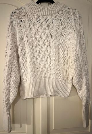 Jersey H&M punto trenzado Talla S