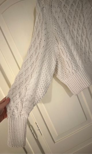 Jersey H&M punto trenzado Talla S