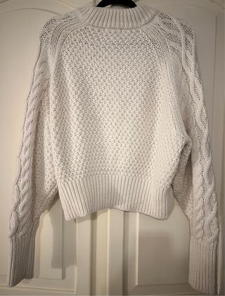 Jersey H&M punto trenzado Talla S