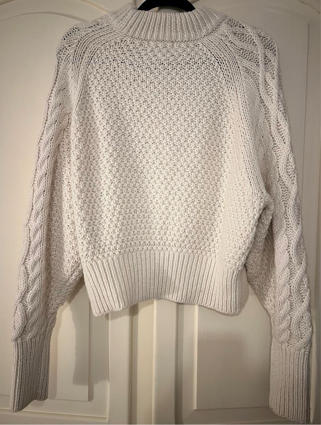 Jersey H&M punto trenzado Talla S