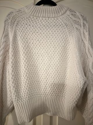 Jersey H&M punto trenzado Talla S