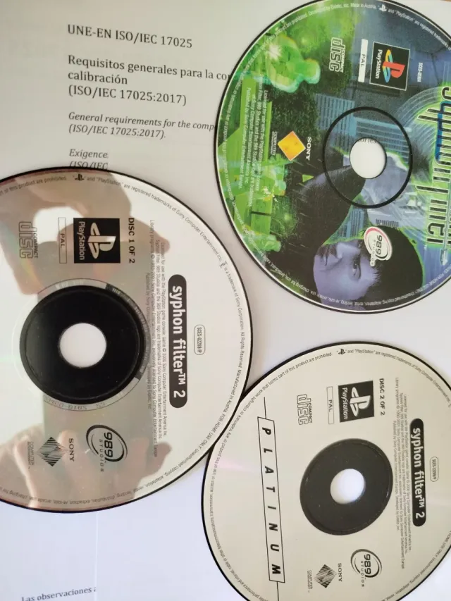 Confezione da 5 giochi PS1