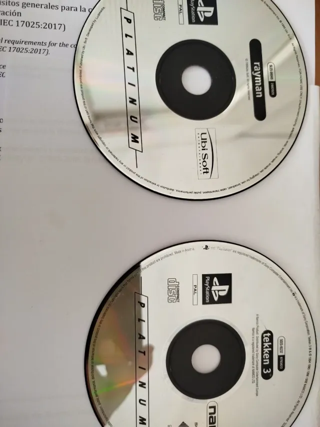 Confezione da 5 giochi PS1