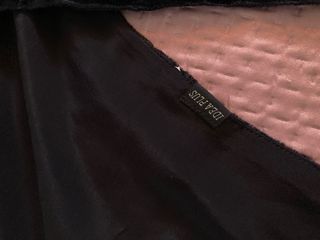 Sciarpa/foulard donna nero con fiori