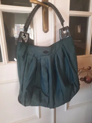 Bolso Bimba y Lola Gris y verde