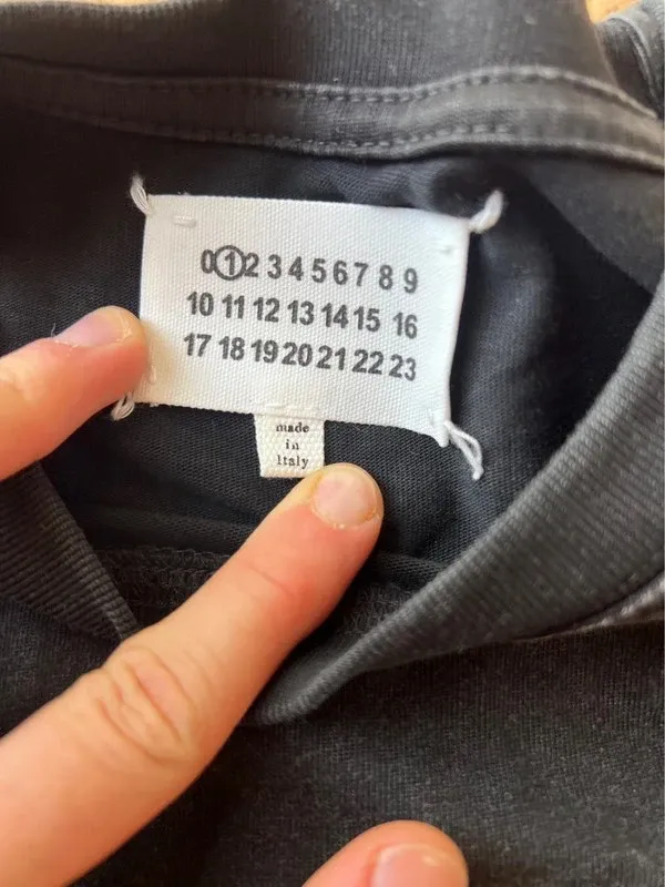 Maglietta Maison Margiela Upside Down Tg 46