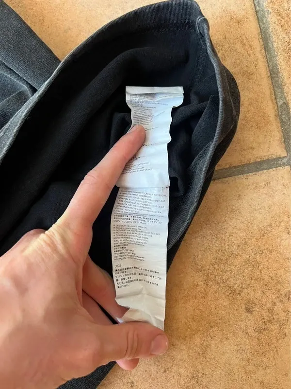 Maglietta Maison Margiela Upside Down Tg 46