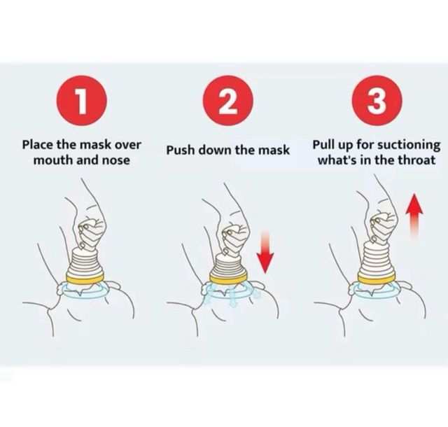 Kit Antiasfixia Nuevo 2 Boquillas