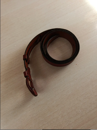 Cinturón marrón 95 cm