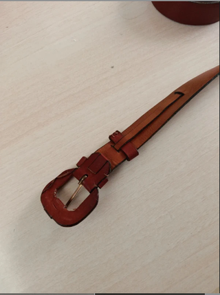 Cinturón marrón 95 cm