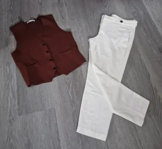 Conjunto chaleco y pantalón mujer