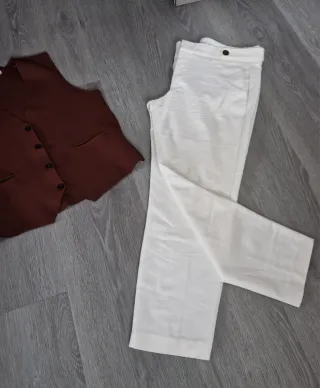 Conjunto chaleco y pantalón mujer