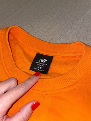 Sudadera New Balance N Naranja