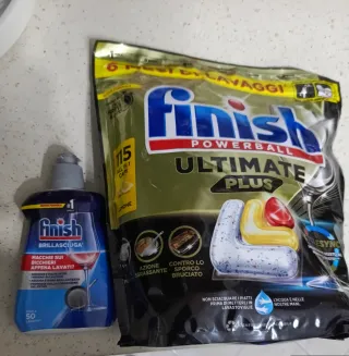 Finish Powerball Ultimate Plus Limone 115 Caps