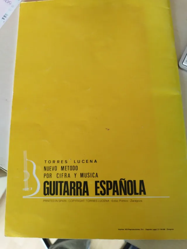 Método Guitarra Española Torres Lucena