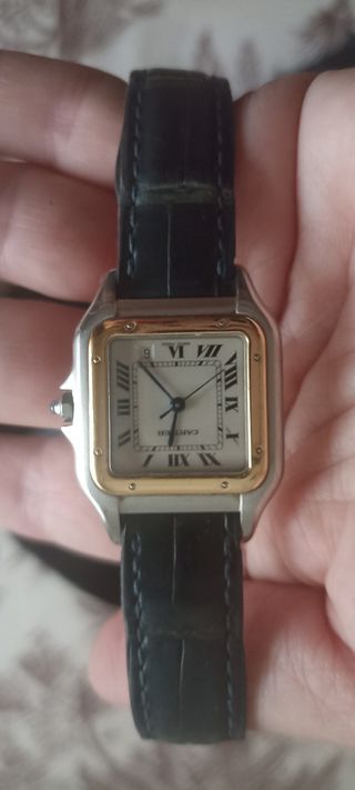 Reloj Cartier Panthère Mediano Oro y Acero