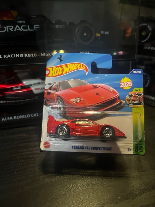 Hotwheels Ferrari F40 2025