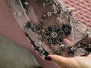 Sciarpa/foulard donna con fiori