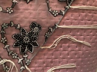 Sciarpa/foulard donna con fiori