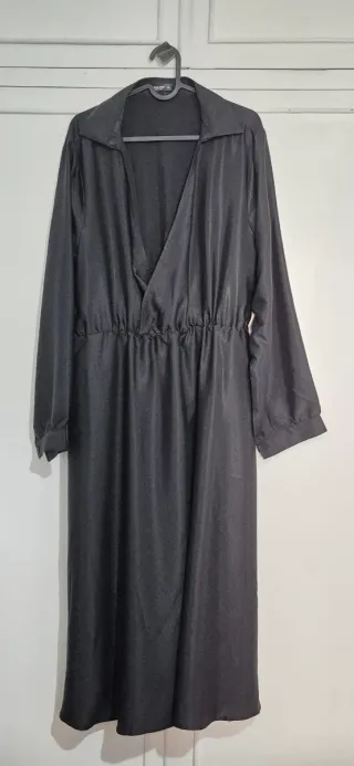 Vestido largo negro talla 3XL