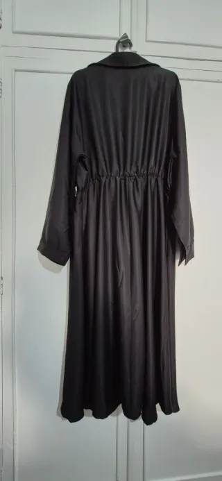 Vestido largo negro talla 3XL