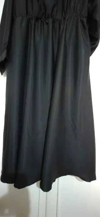 Vestido largo negro talla 3XL