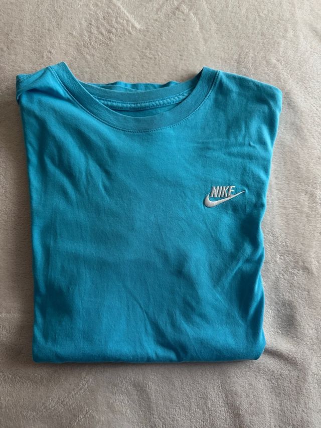 Camiseta Nike Azul Turquesa