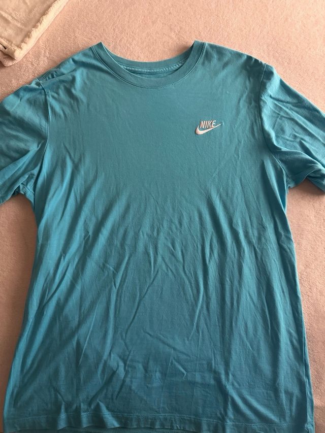 Camiseta Nike Azul Turquesa