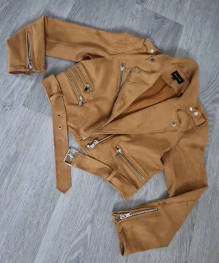 Cazadora Stradivarius Mujer Marrón