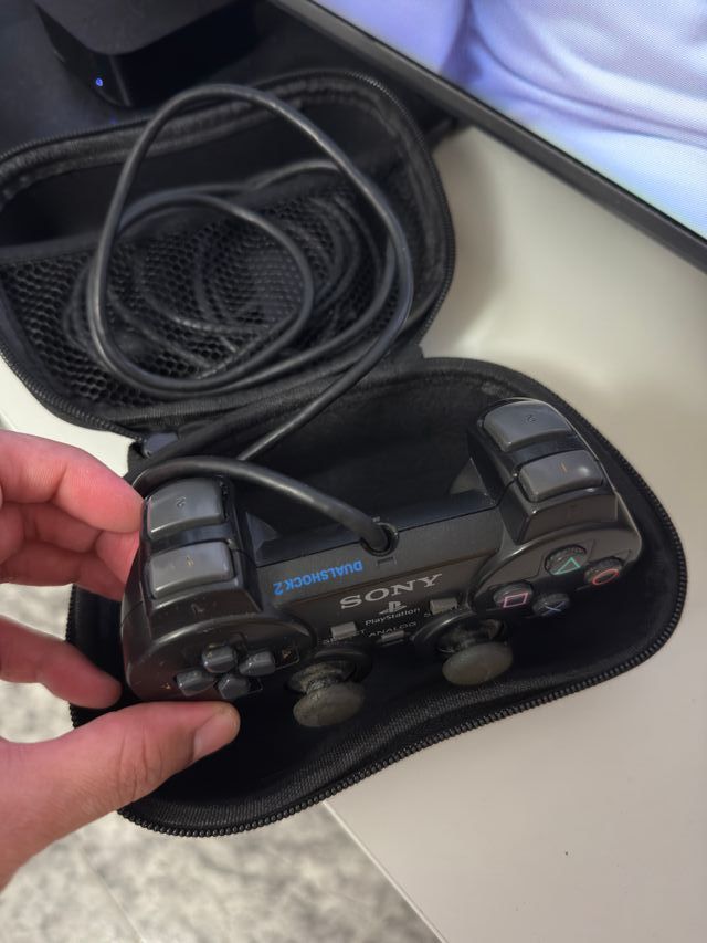 Mando PS2 Original Sony + Estuche