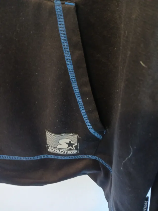 Felpa Starter XXXL Nera/Blu NFL