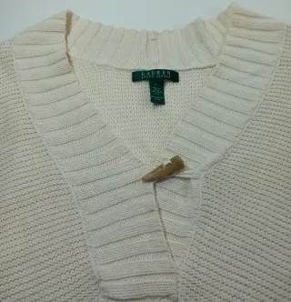 Jersey Ralph Lauren Blanco Talla L